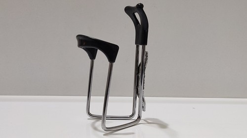 Vintage REG Water Bottle Cage chrome steel L'Eroica Italy - Picture 7 of 24
