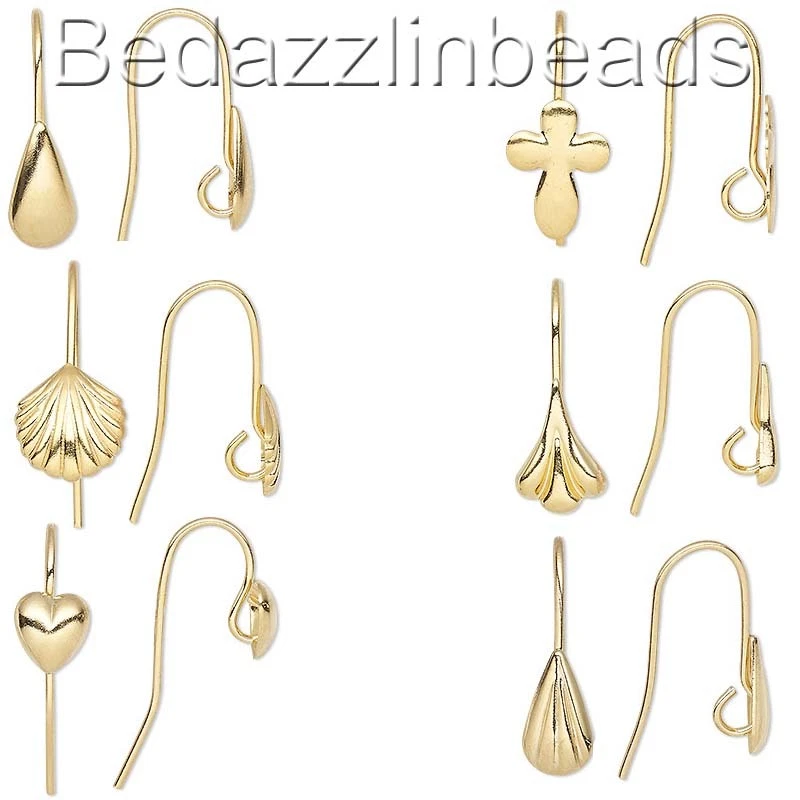 Fancy earring deals findings