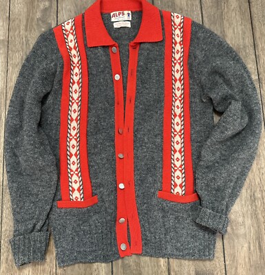Vintage ALPS Sportswear 100% Virgin Wool 100% New Zealand Vintage ALPS Sportswear 100% Virgin Wool 100% New Zealand