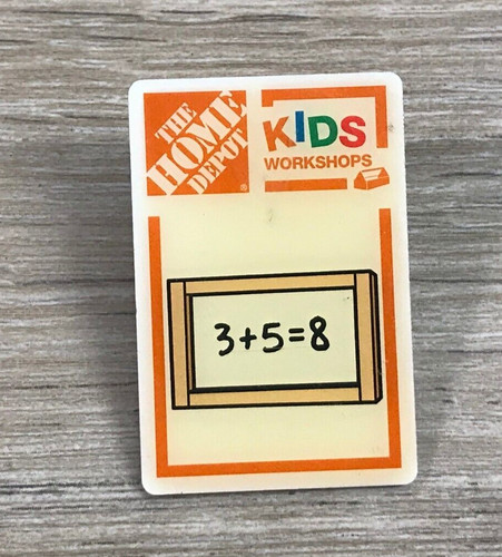 The Home Depot Kids Workshops Pin Math Addition Calculation