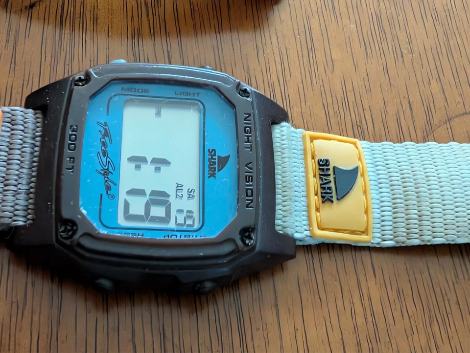 Paquete de correas de reloj con clip clásico tiburón vintage - marrón/azul Foto 4 de 4