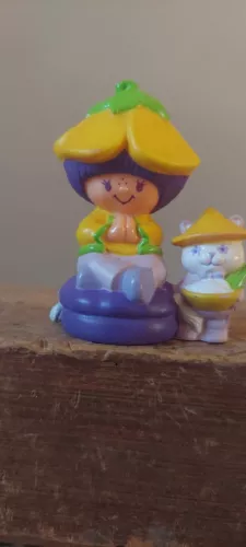80's Strawberry Shortcake Almond Tea & Marza Panda Miniature pvc toy figure