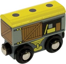 BIGJIGS HOLZEISENBAHN Goods Wagon NEU OVP