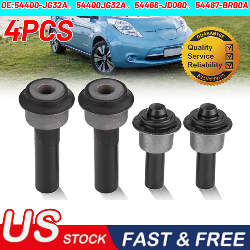 4X Front Subframe Crossmember Bushing Kit durable Fits 11-17