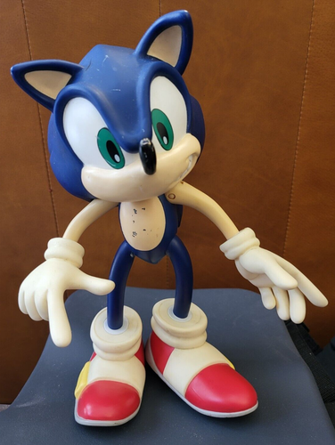 1999 ReSaurus Sonic Adventure 10.5” SEGA Sonic The Hedgehog Action Figure VTG