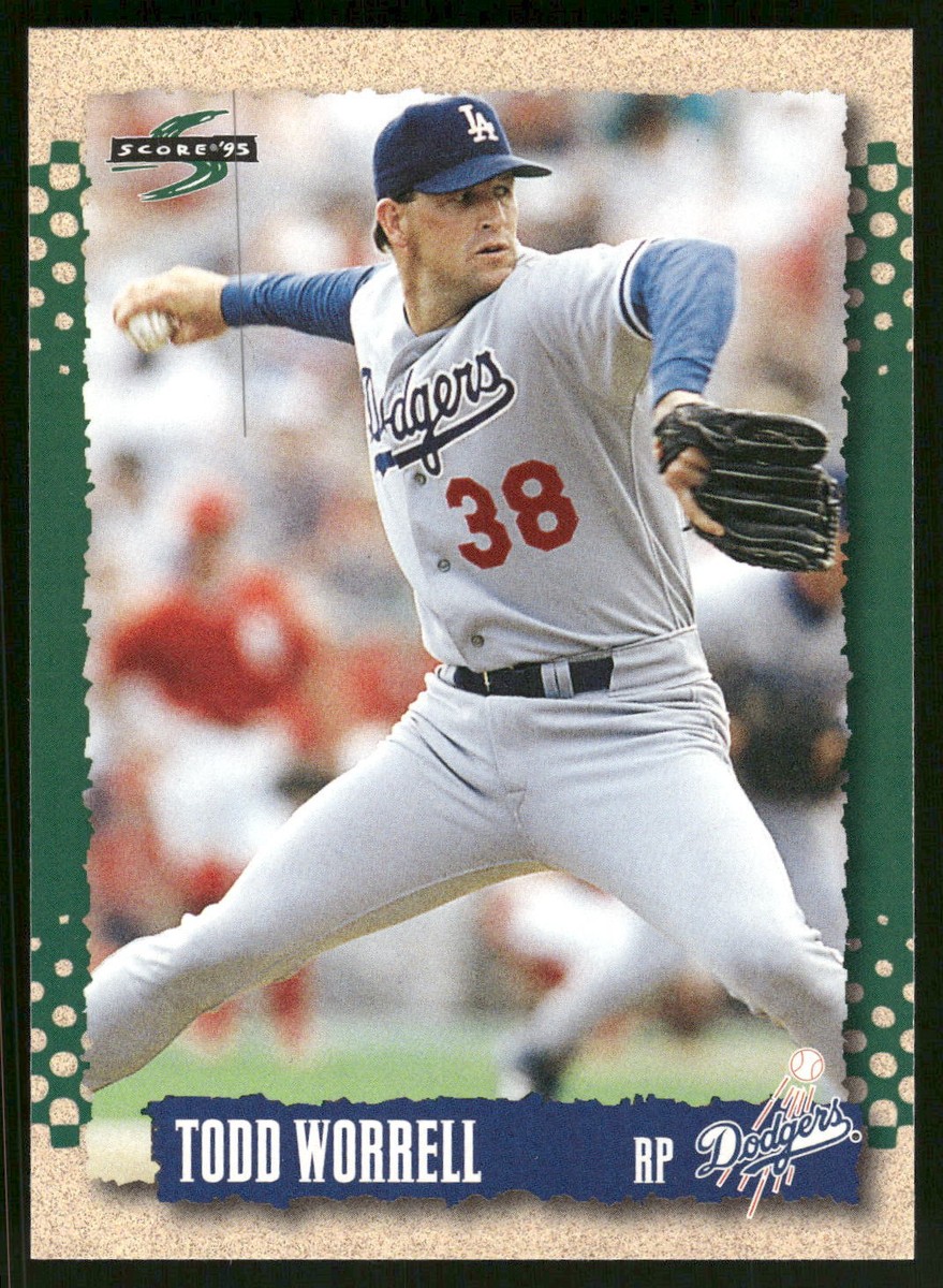 1995 Score #213 Todd Worrell Los Angeles Dodgers Baseball Card | eBay