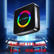 Car Android 13 Smart Ai Box Wireless CarPlay Android Auto Adapter Box 4GB 64GB