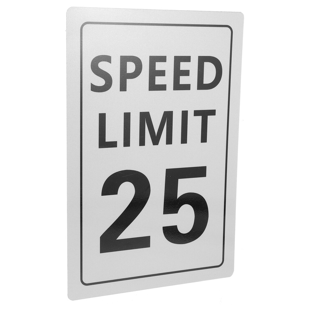 Aluminum Alloy 25 Mile Speed Limit Sign Slow down Signs Road | eBay