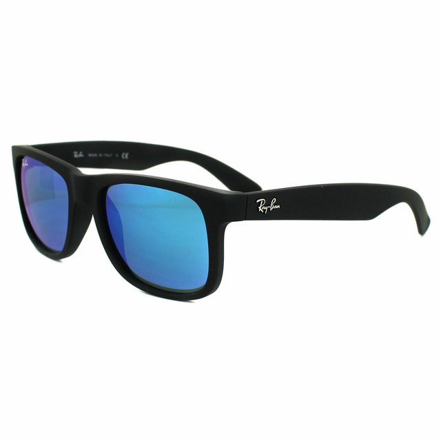 ray ban justin blue mirror