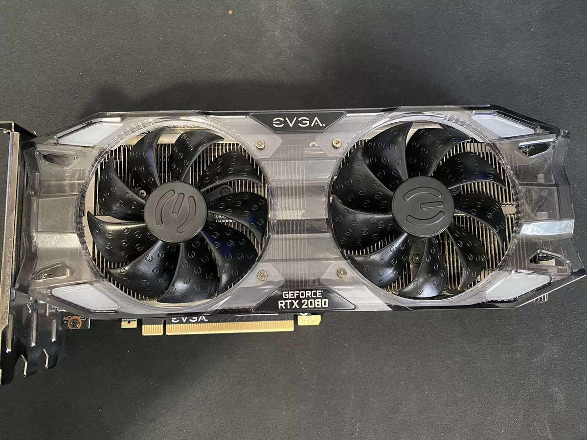 EVGA GeForce RTX 2080 XC ULTRA GAMING, 08G-P4-2183-RX, 8GB GDDR6, Dual HDB  Fans