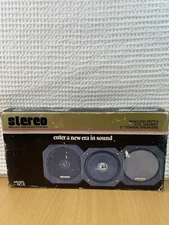 Vintage AVX by AUDIOVOX SC-5” Full Range Speaker 15 WATTS Max  New 1 Pair