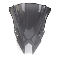 For Kawasaki Ninja 500 Motorcycle Heightening Raised Windshield WindScreen Grey