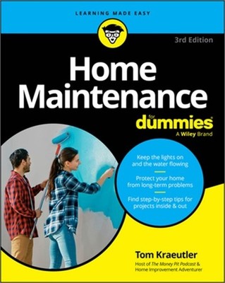 Home Maintenance for Dummies (Paperback or Softback)