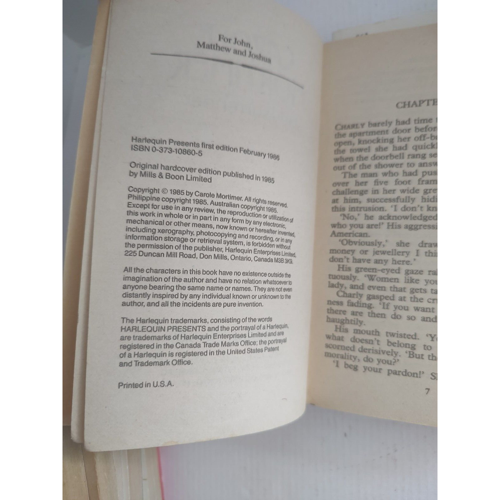 Harlequin Presents Lot/9 Vintage Romance Paperback Novels