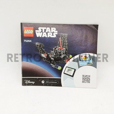 Lego Vintage Anleitung Instructions Set 75264 - Star Wars Kylo Ren's Shuttle