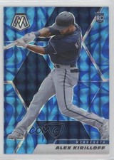 2021 Panini Mosaic Rookie Reactive Blue Mosaic Prizm Alex Kirilloff #252 f2v