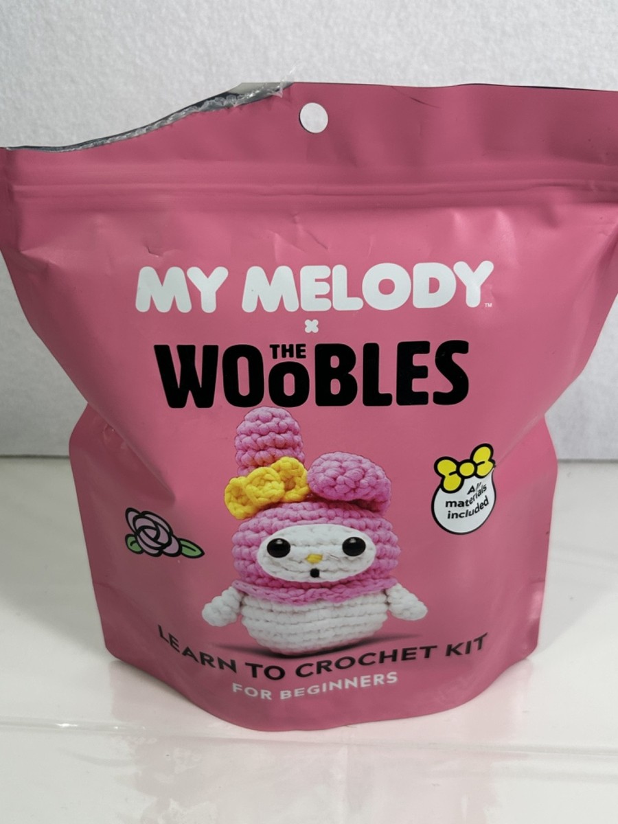 My Melody The Woobles Learn to Crochet Kit for Beginners & Sanrio