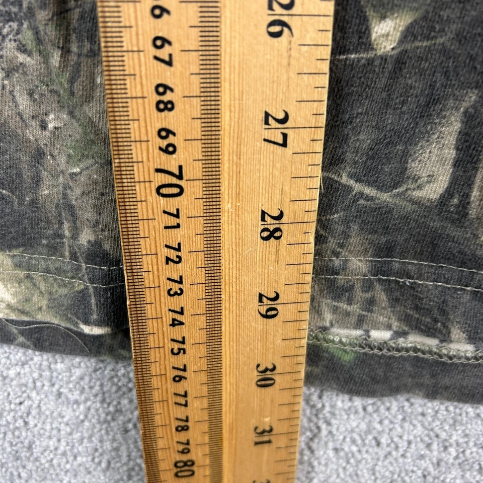 Vintage Jerzees Outdoors Mossy Oak Camo Pocket T-Shirt Mens Size M Medium - image 4 of 4