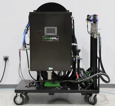 Propak Nitrosys HVLP Pro Cabinet Spray Foam Insulation Rig with Hose Rack