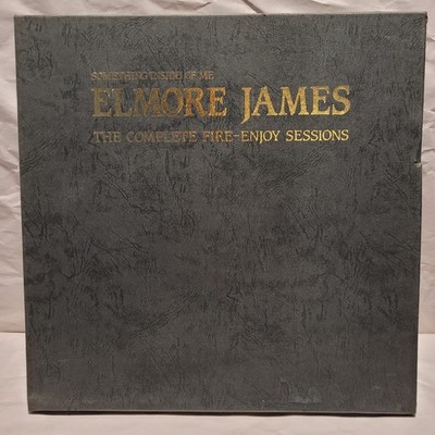 HEAR Elmore James Something Inside Of Me Complete Fire Enjoy Sessions Blues 3 LP