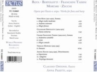 Ortensi/Pasetti - Works For Flute And Harp - Cd - G1398Z