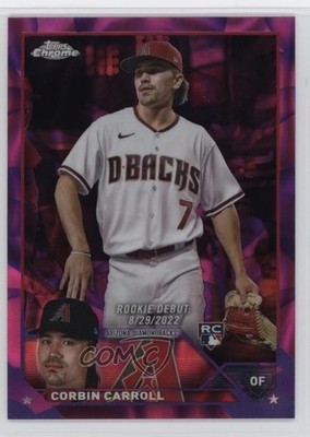 2023 Topps Chrome Update Debut 72/299 Corbin Carroll #USC220 Rookie RC 1t6i