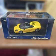 AUTOart Murcielago Concept Car 1:43 Scale Yellow Model Collectible