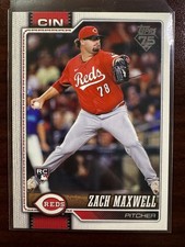 2026 Topps Series 1 #143 Zach Maxwell (RC) - Cincinnati Reds