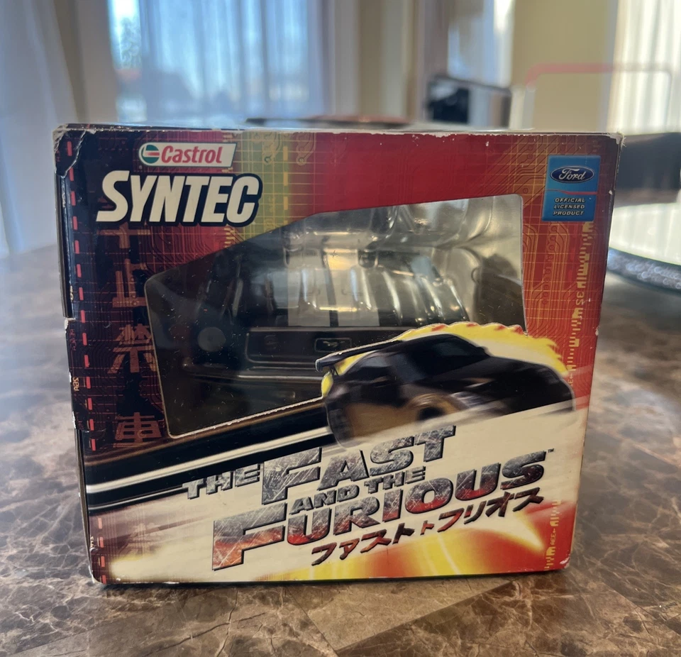Fast and Furious 1967 Ford Mustang 1:18 Diecast Castrol Syntec Ltd Edition RARE - Image 3 of 4