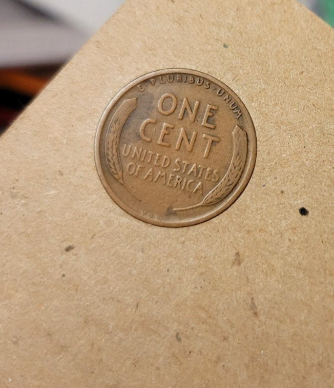 Honus Wagner Authenticated Ink 1909 VDB Lincoln Wheat Penny Card view 4