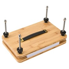 Book Press Wood and Portable Book Binding Kits Tool 12.8 * 7.6Inch