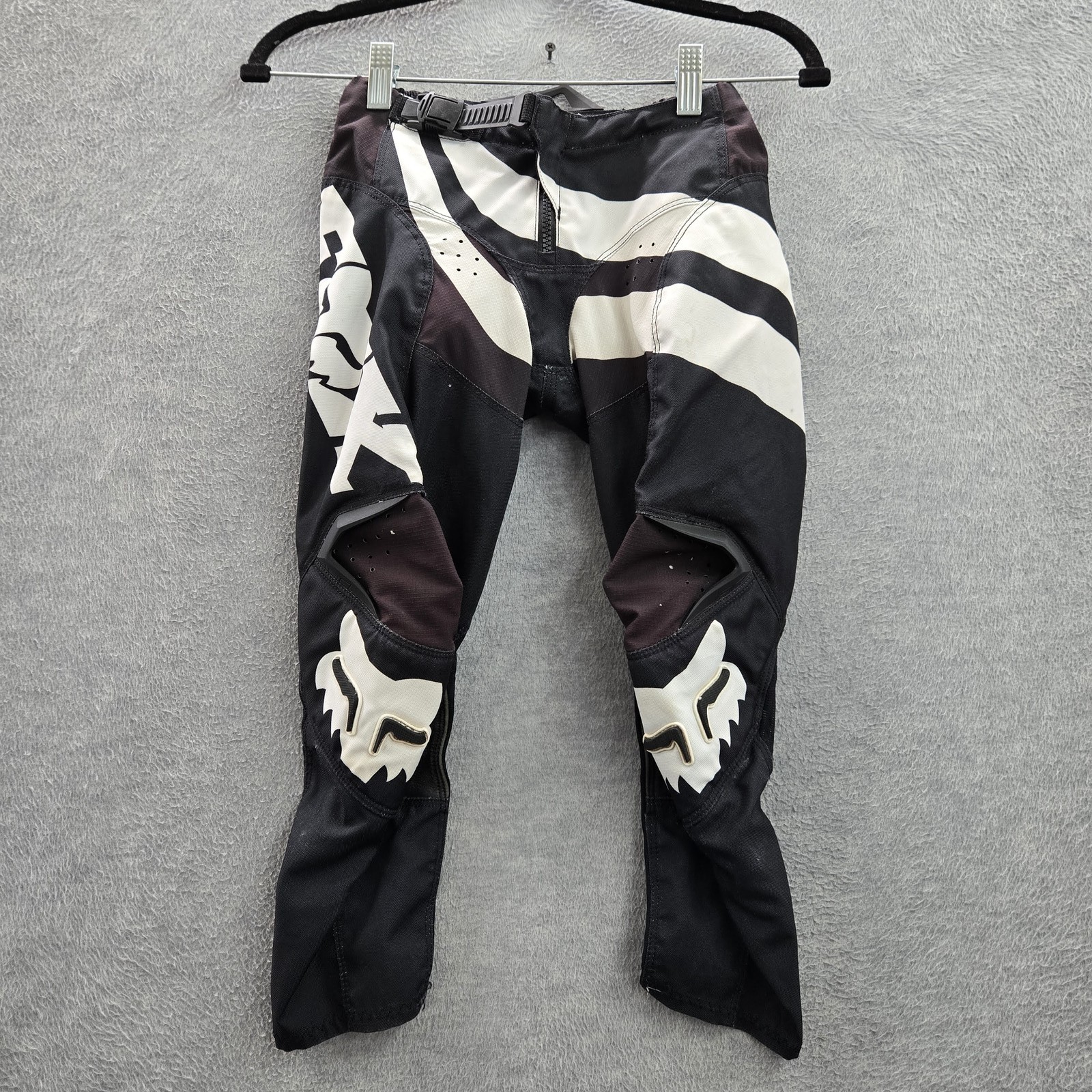 Fox Racing Boy Pants 6-22 Black Graphic Logo 180 Cota Motocr