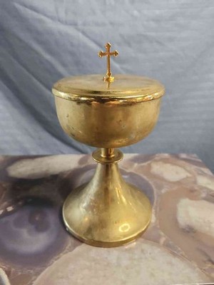 Gold Plated Brass Goblet In Memory Of Famous Gangster Anthony ''Tony'' Capo Rare