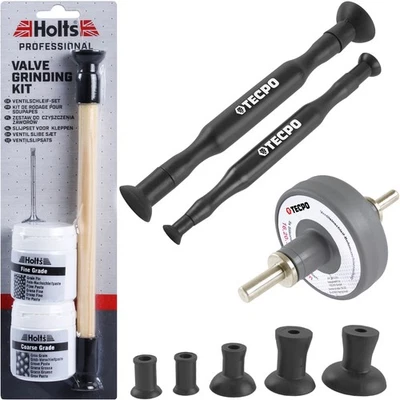TECPO + HOLTS TECPO VENTIL SCHLEIFPASTE EINSCHLEIFER SET EINSCHLEIFPASTE VENTILLÄPPER 11-tlg.