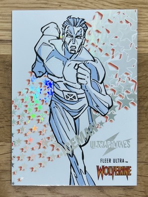 2023 Fleer Ultra Wolverine Ultrabilities 19/31 ICEMAN MINT CARD!