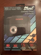 AIWA Street Cassette Player and Earbuds FM/AM Radio - Brand NEW