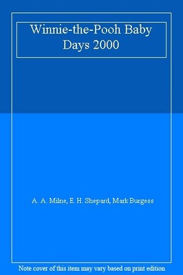 Winnie-the-Pooh Baby Days 2000,A. A. Milne, E. H. Shepard, Mark 