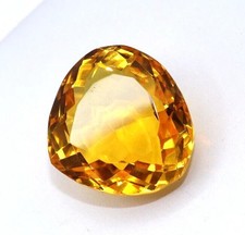 Natural Yellow Citrine 200 Ct Fancy Cut Brazilian Certified Loose Gemstone