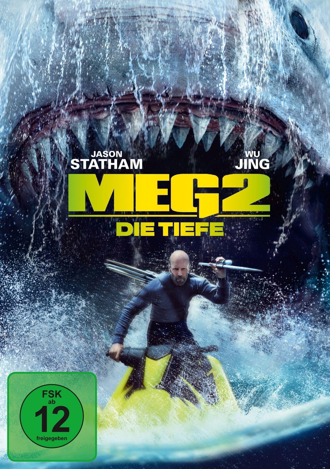 Meg 2 Die Tiefe (Jason Statham) DVD NEU - Bild 7