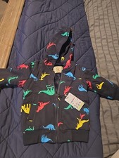 Toddler 2 Years Fleece Hooded Dino Jacket Brand New Never Worn Never Worn