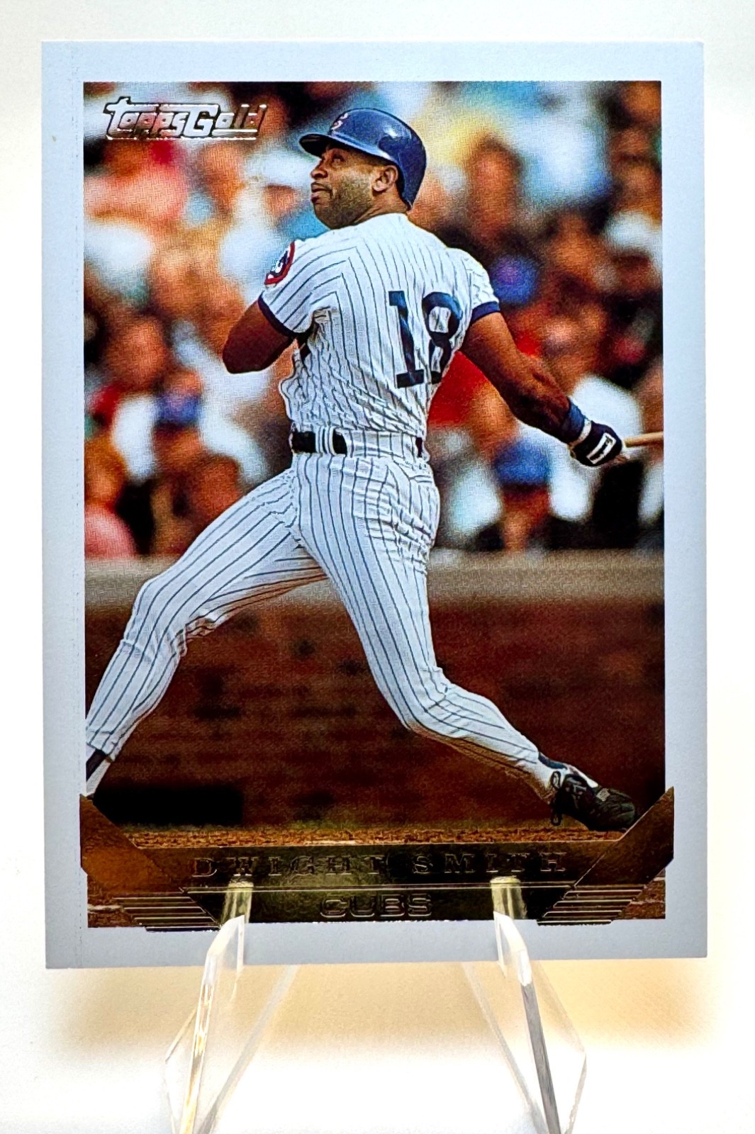 1993 Topps #688 Dwight Smith Gold Chicago Cubs 💎40% OFF 8+💎  MLB Baseball