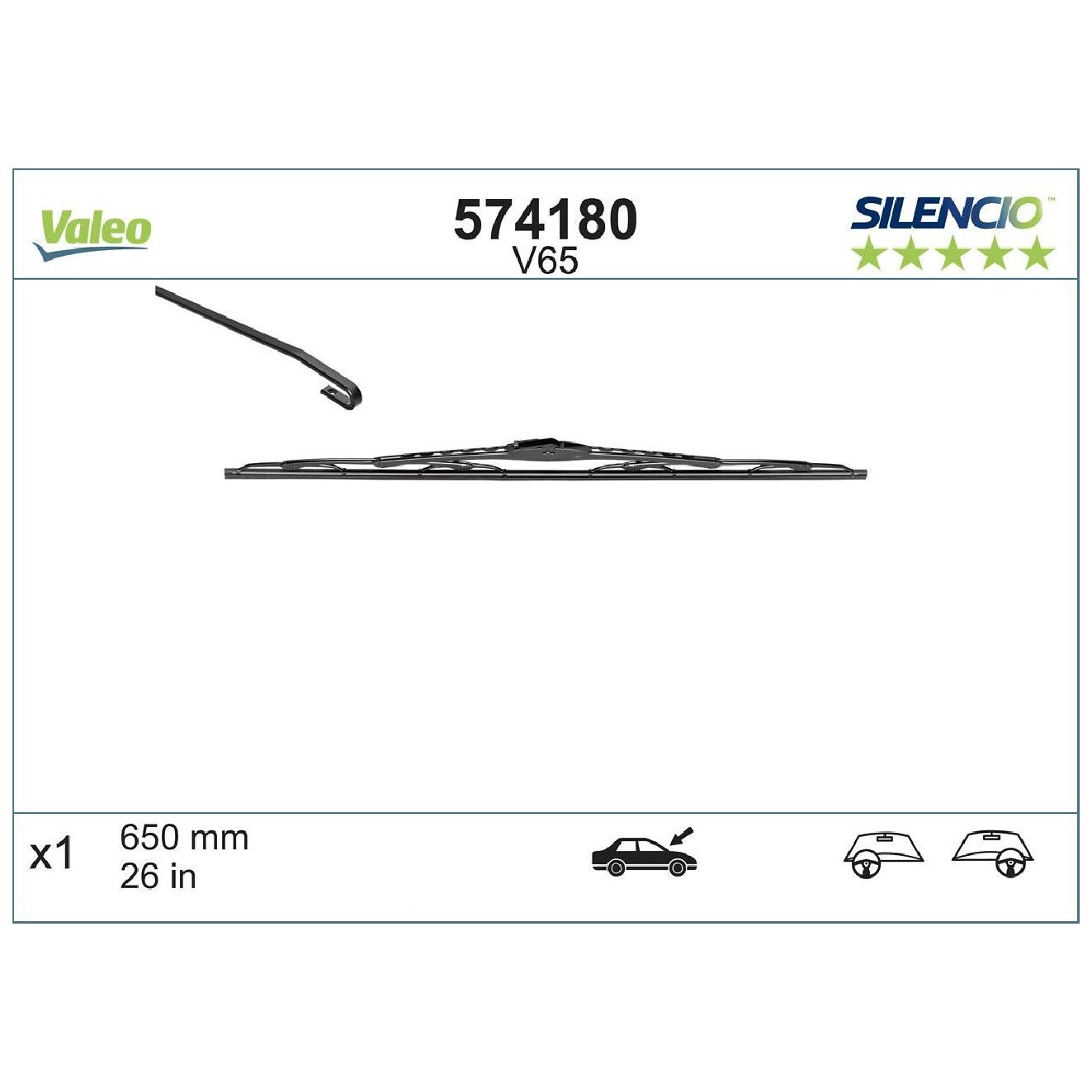 Valeo Scheibenwischer Vorne Links 288904EH0A 8521268010 983503S300 20922474-image