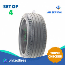 Set Of 4 Used 27540r22 Michelin Primacy All Season Selfseal 107h - 732 Set Of 4 Used 27540r22 Michelin Primacy All Season Selfseal 107h - 732