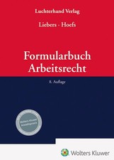 Formularbuch Arbeitsrecht Hans-Joachim Lieber...