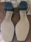 Express Women's Wrap X Ankle Strap Sandals 2.5" Block Heels Shoes Black Sz 9 — photo 5