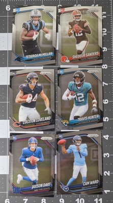 2025 Panini Prizm Rookie Set #301-400 You Pick Your Football Cards!