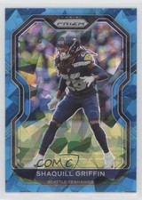 2020 Panini Prizm Blue Ice Prizm 16/99 Shaquill Griffin #298 s3g