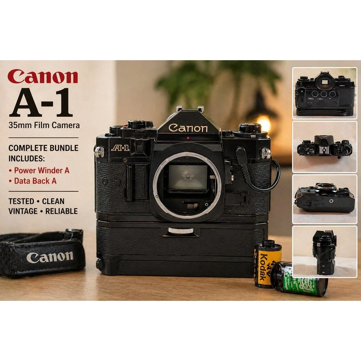 Canon A-1 Film Cameras for sale | eBay