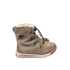 Sorel Youth Whitney II Joan Lace Waterproof Winter Boot Size 13 M