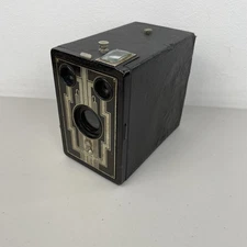 Vintage Brownie Box Camera For Display Or Parts